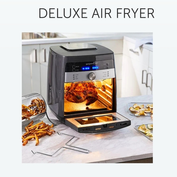 Pampered Chef Deluxe Air Fryer - Picture 1 of 4